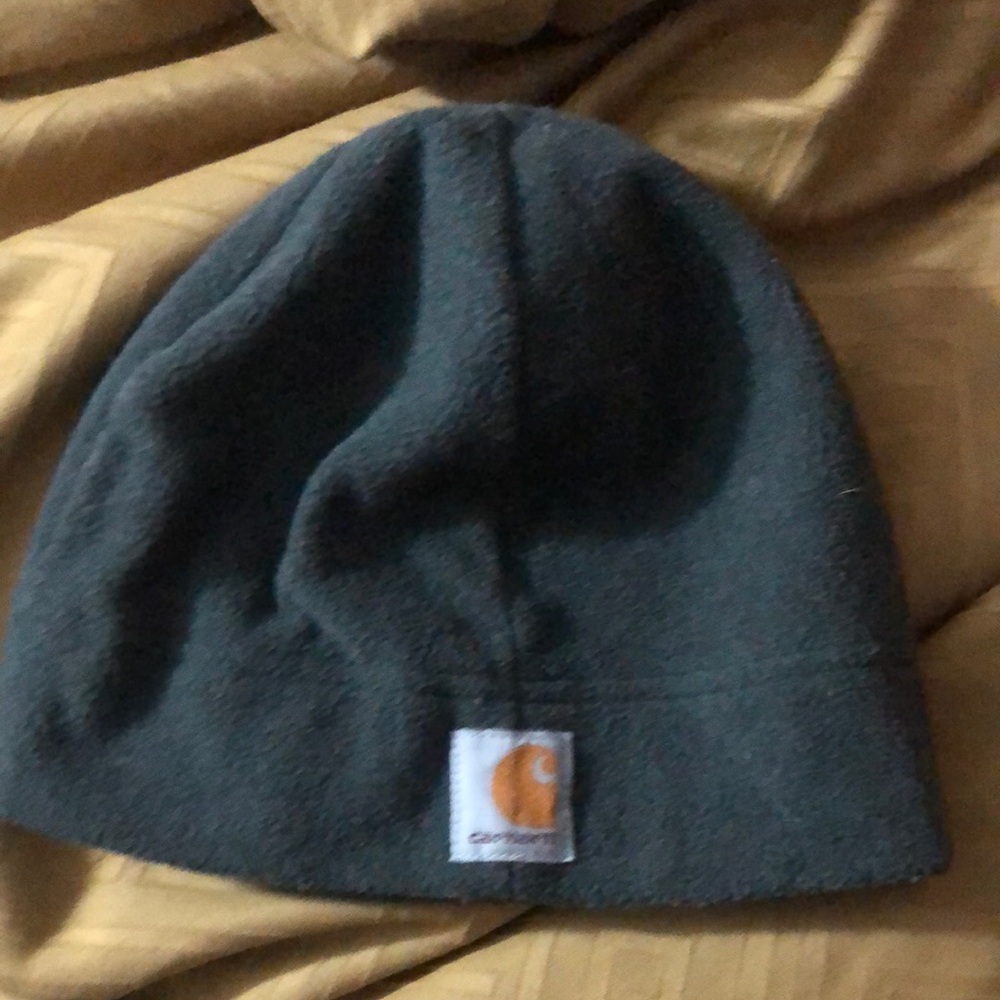 Carhartt Dark Gray Fleece Beanie